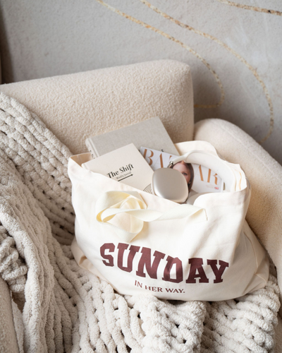 In her bag, in every way.