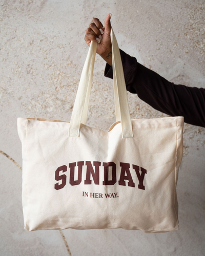 In her bag, in every way.