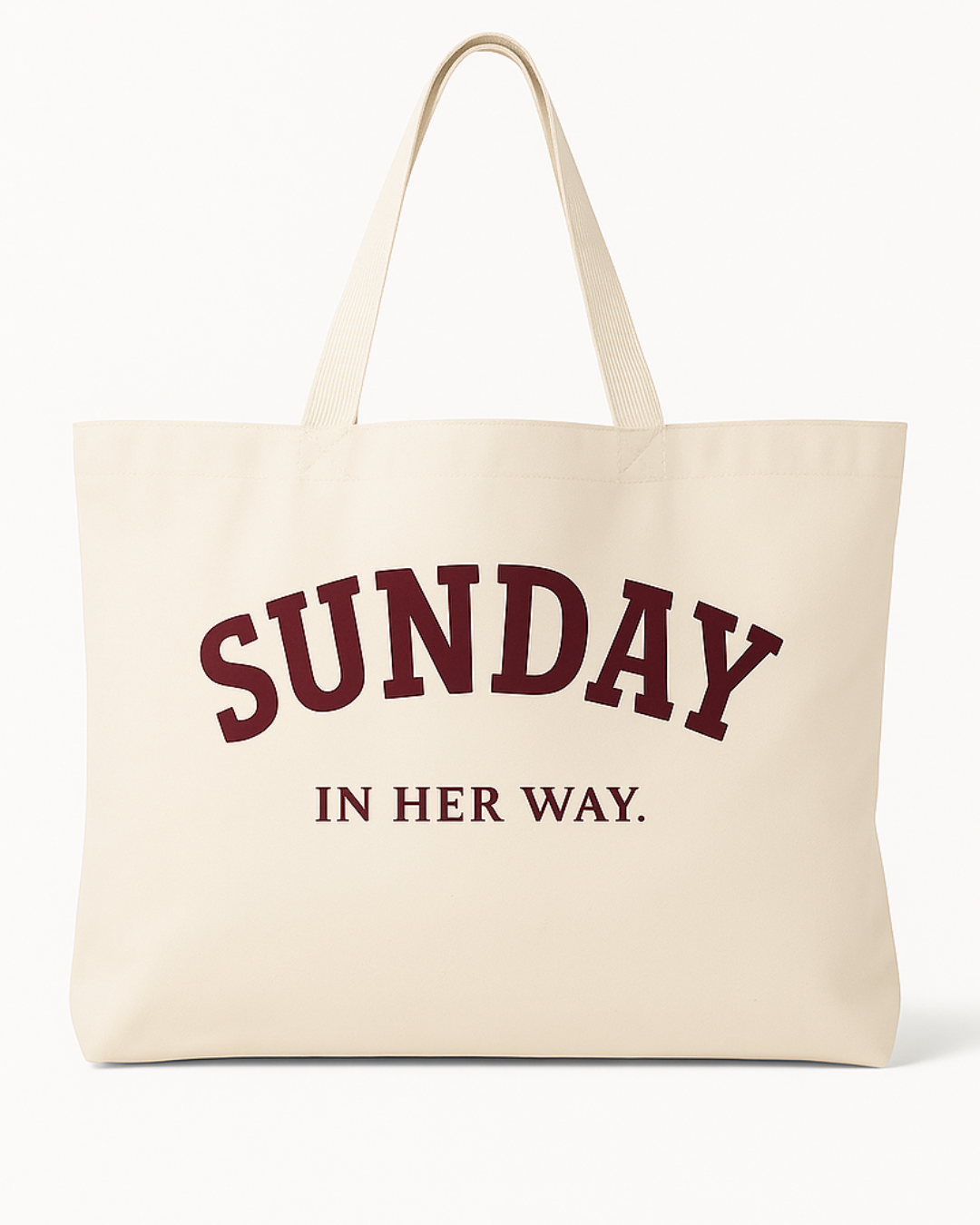 In her bag, in every way.